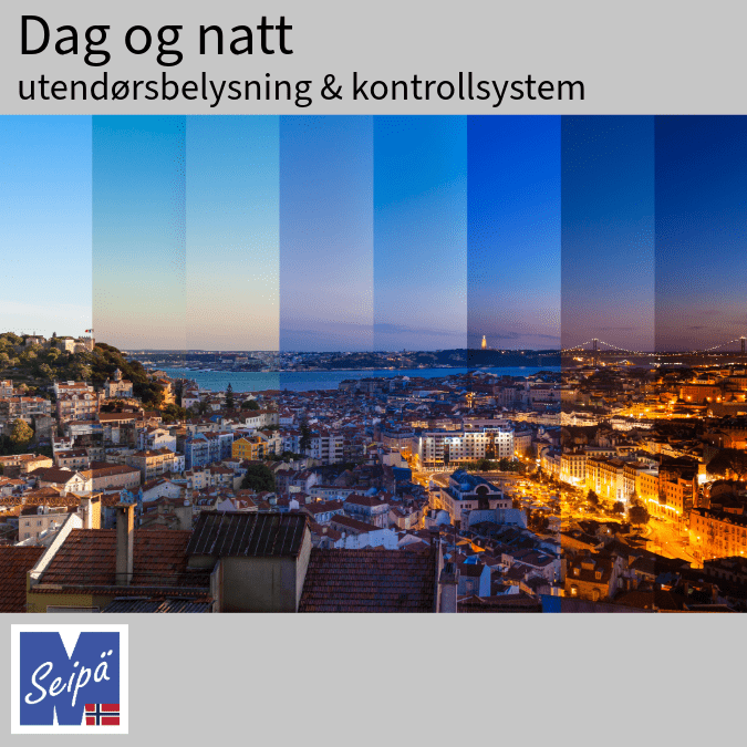utendørs belysning kontroll system